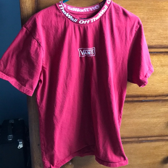 Vans OFF THE WALL Red & White Size L - Picture 3 of 4